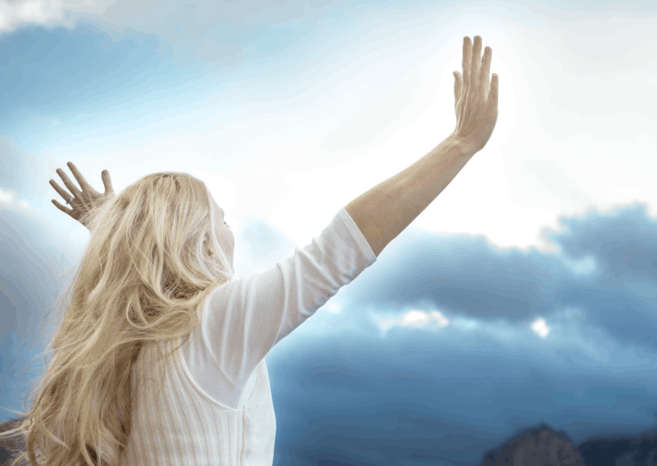 Glückliche Stimmung 